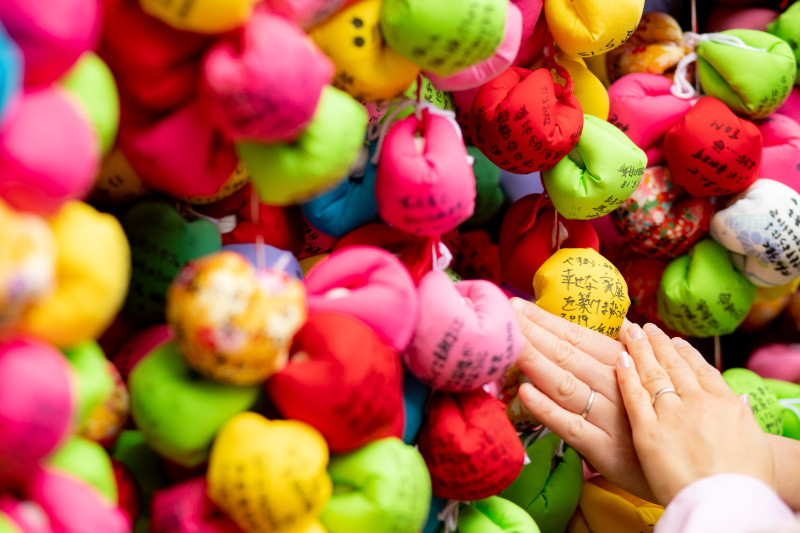 庚申堂さんにて