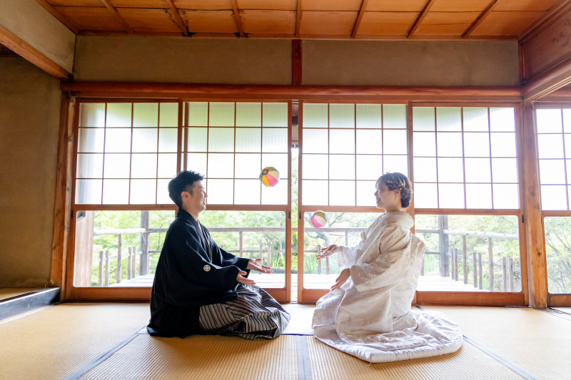 和室でてんてん♪