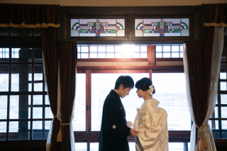 和洋折衷町家建築でのロケーション撮影