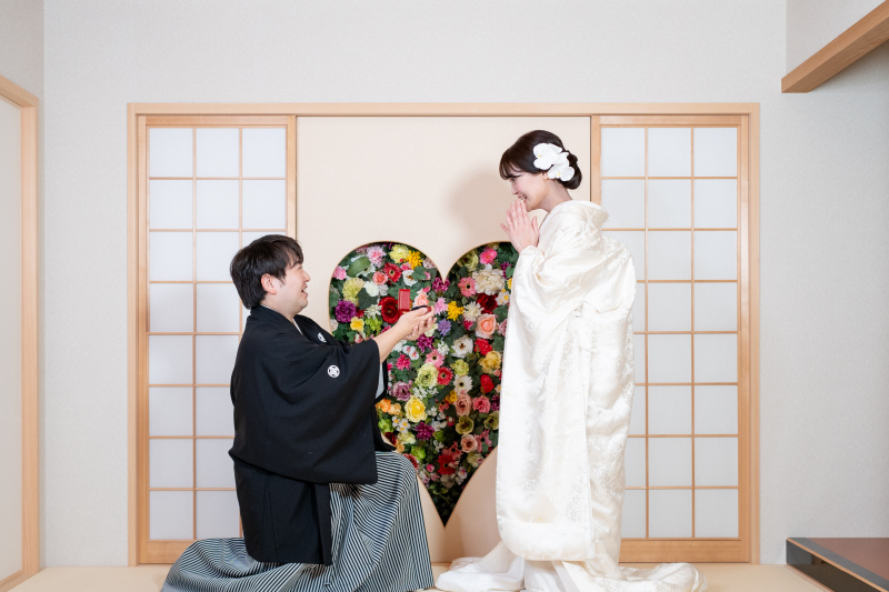 プロポーズショットも