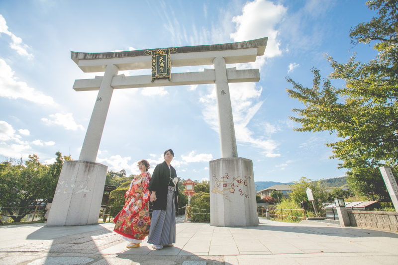 長岡天満宮にやって来ました