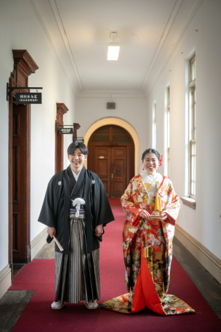京都府庁と萬福寺