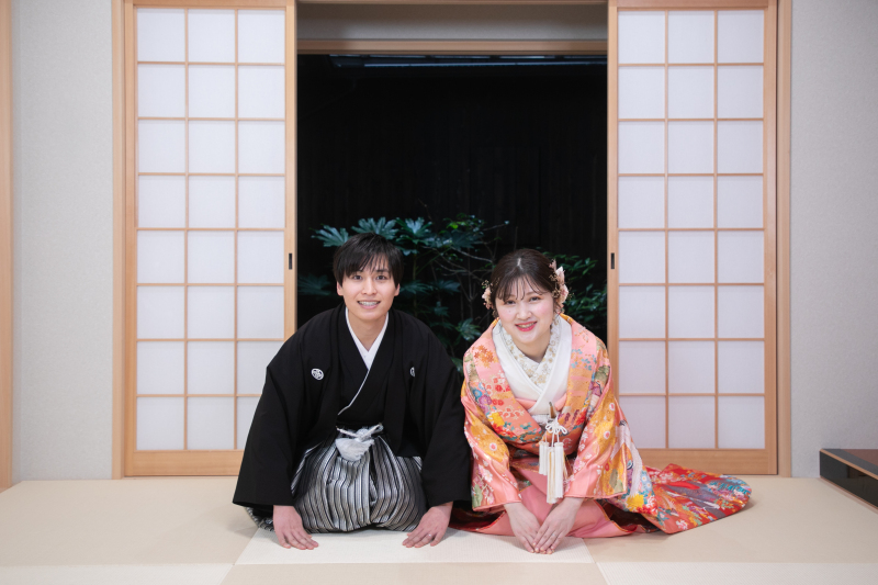 障子の向こうは