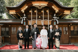 3歳お子様つきであざ婚（あざらし婚礼）