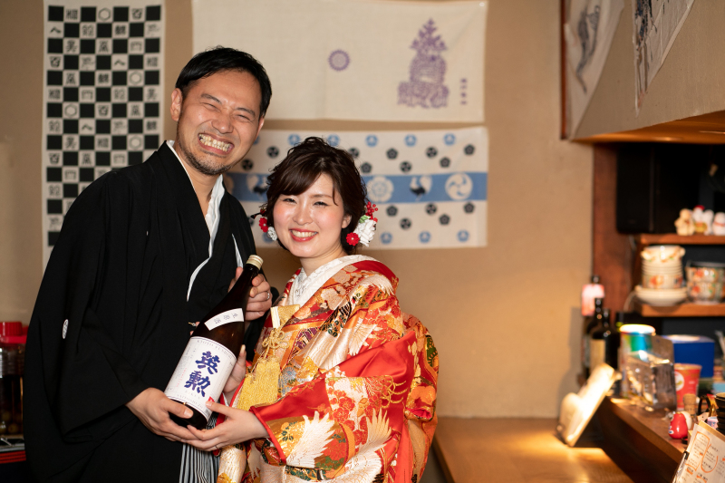 バーのマスターの前撮り物語