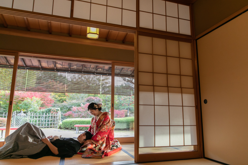 和室をお借りして