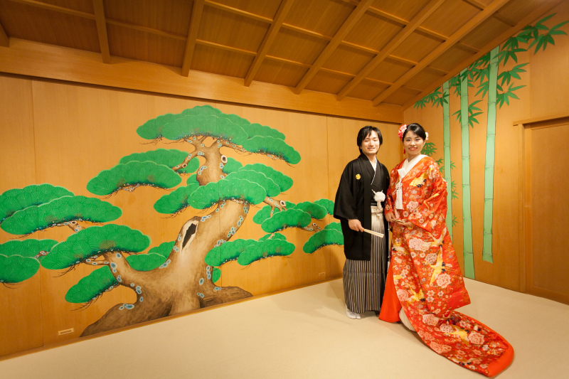 能舞台のある京町家で