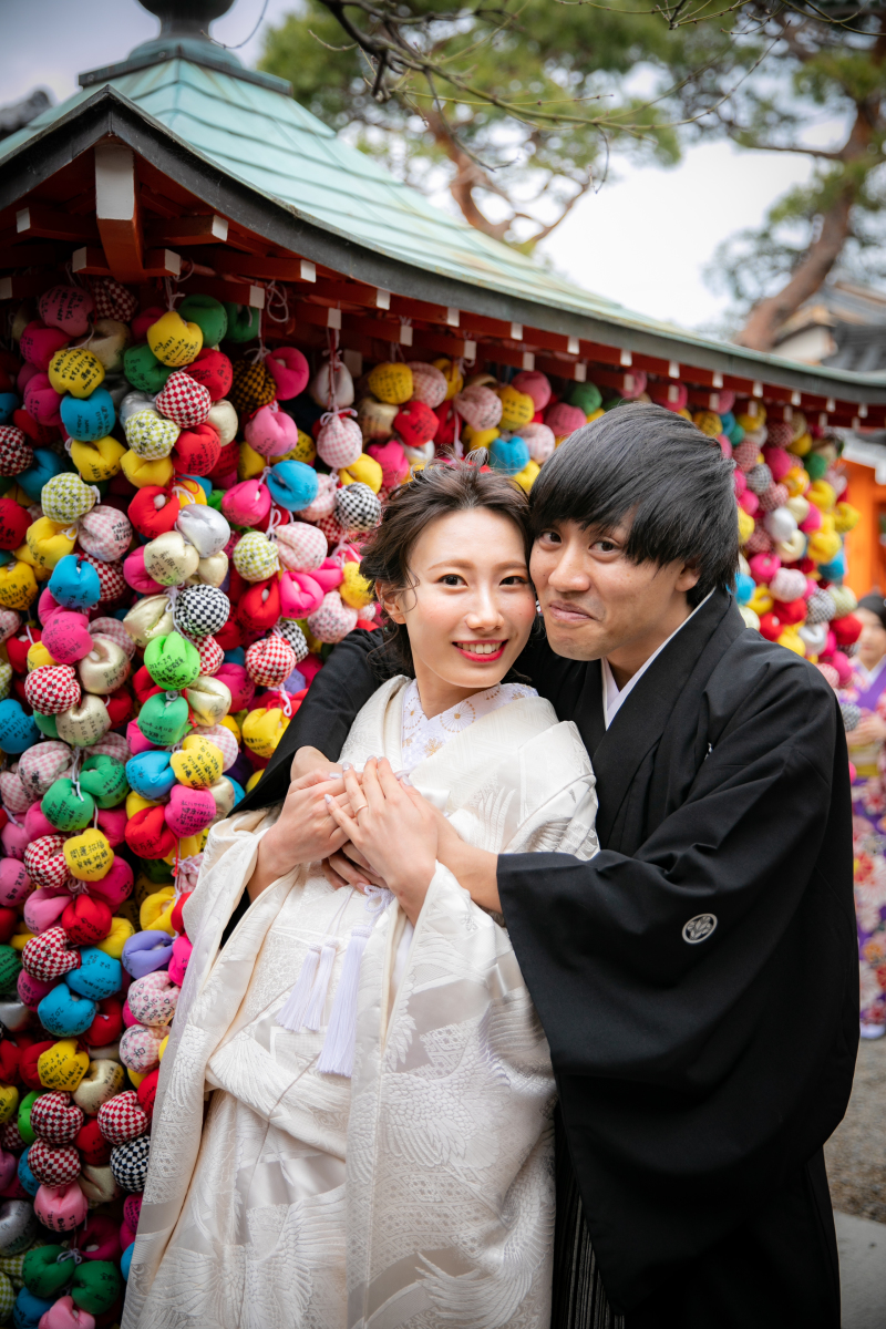 白無垢に掛け替え