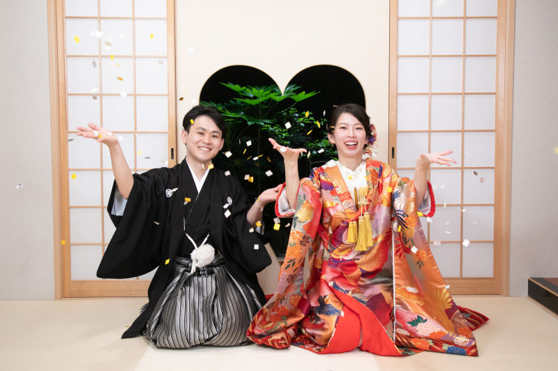 花びら投げたかった!