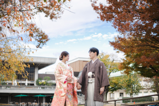 京町屋で和装フォト