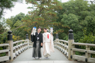 大好きなオラフ（スヌーピーの弟）と一緒に