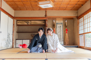 雪がちらつく京都のロケ撮影