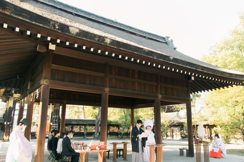 開放的な式場です