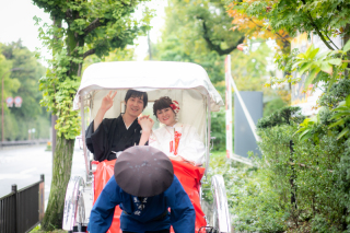 二人だけの結婚式・ロケ付き会食付きで大満足