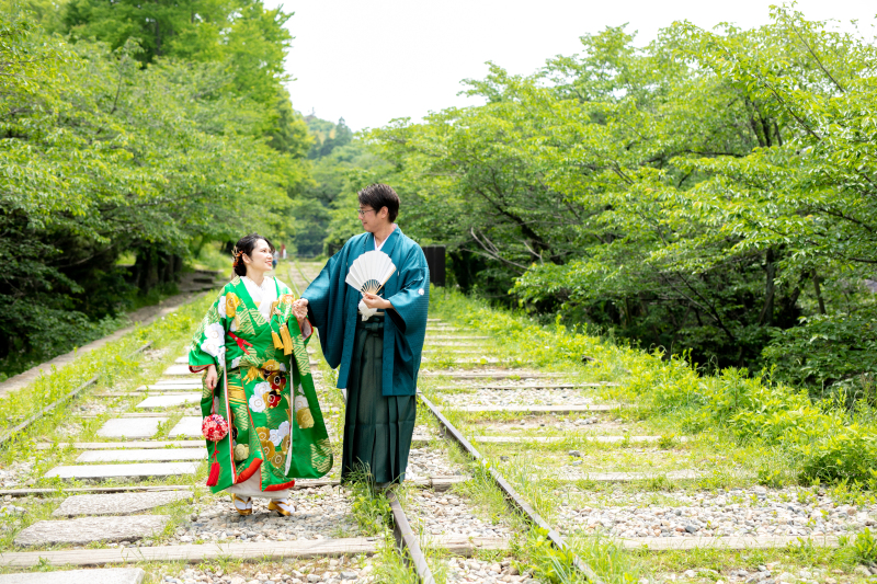 新緑のインクライン