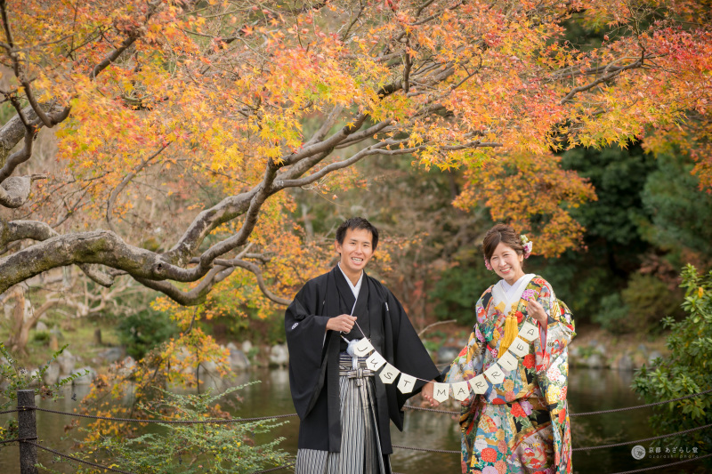 遅い紅葉を狙って