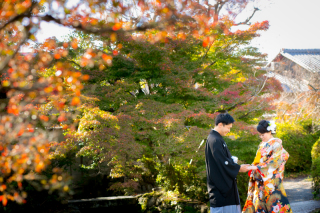 紅葉で撮りたい！