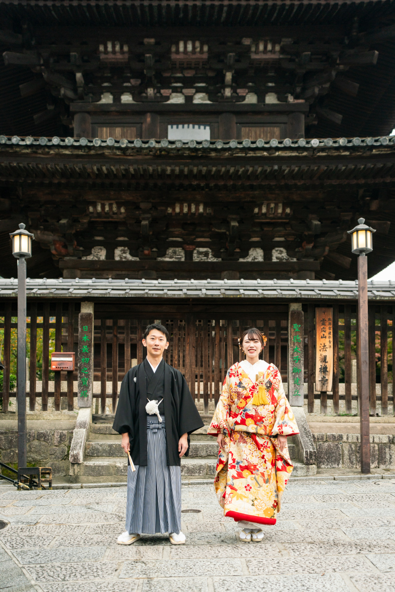 八坂エリアでの撮影