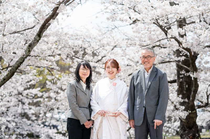 ご両親と一緒に