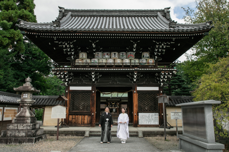 神社にやってきました