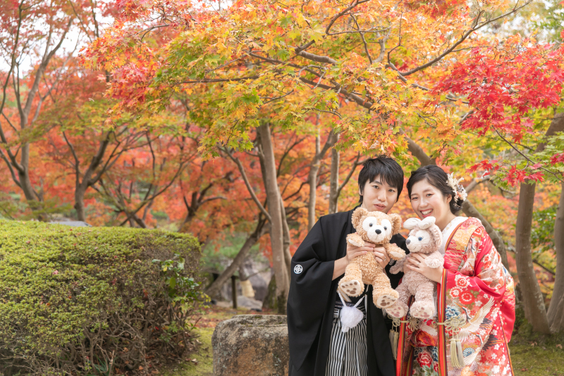 大好きなダッフィーちゃんと