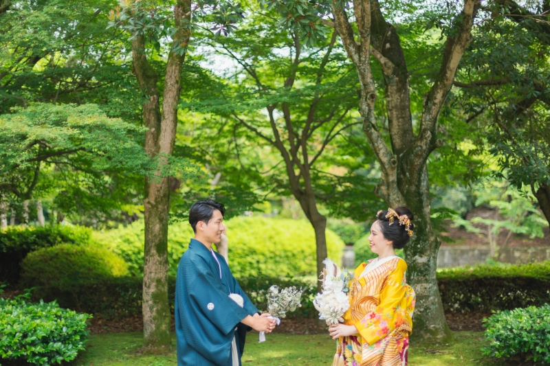見つめ合うお二人