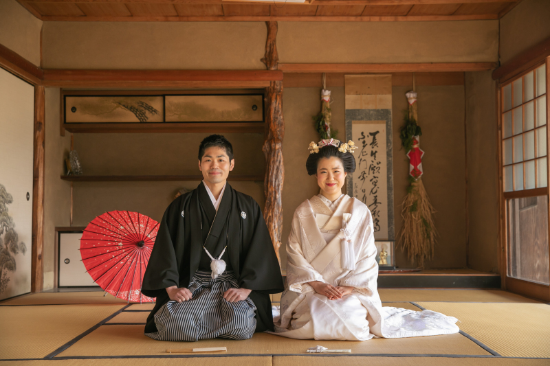 日本髪を希望 閑散期限定・和室付きロケプラン