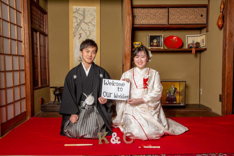 お持ち込みのウェルカムボード