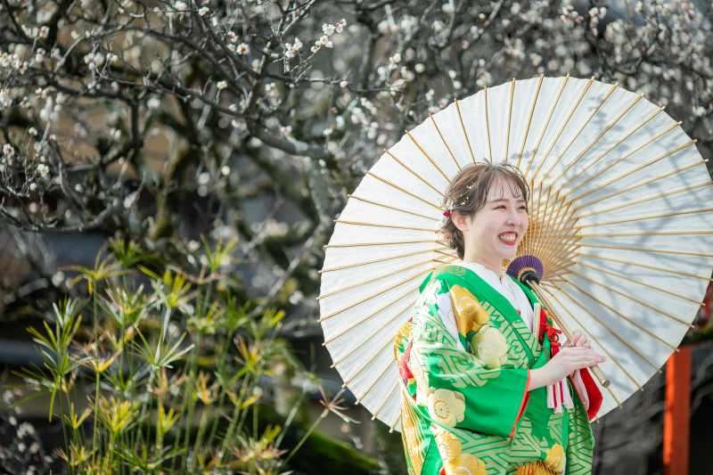 グリーンが映える