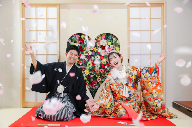 コンフェッティで