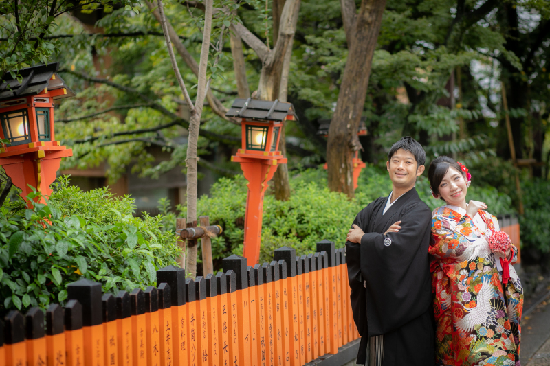 背中合わせもいい感じ