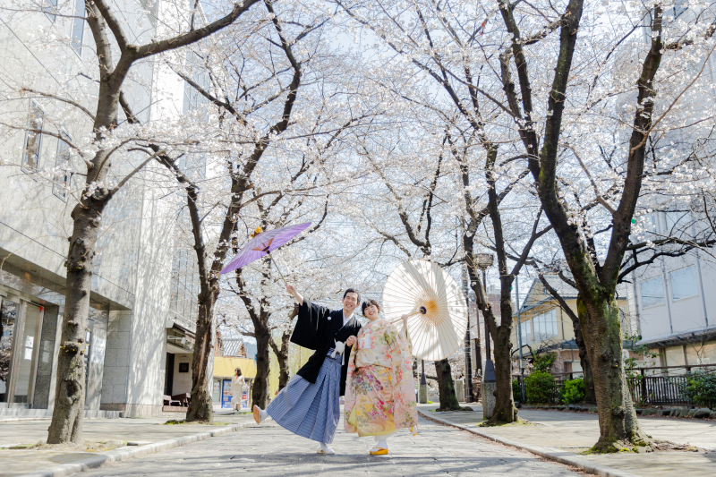 一足早く、桜を満喫!