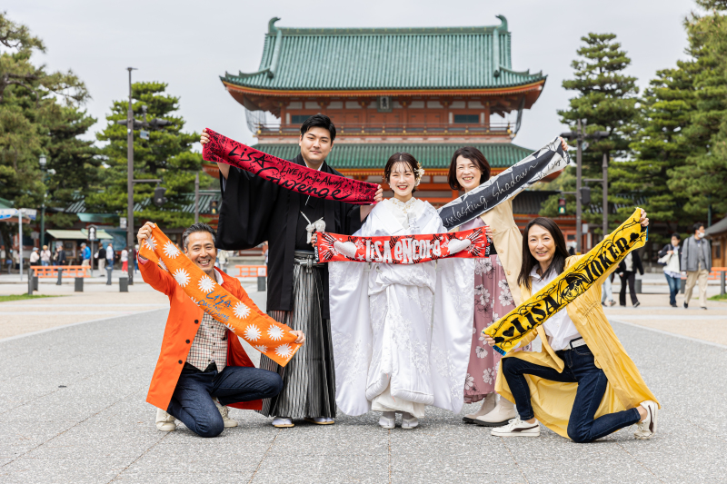 みんなでポーズ!