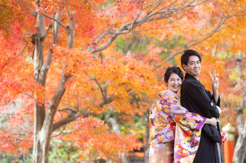 こちらも紅葉がきれいです