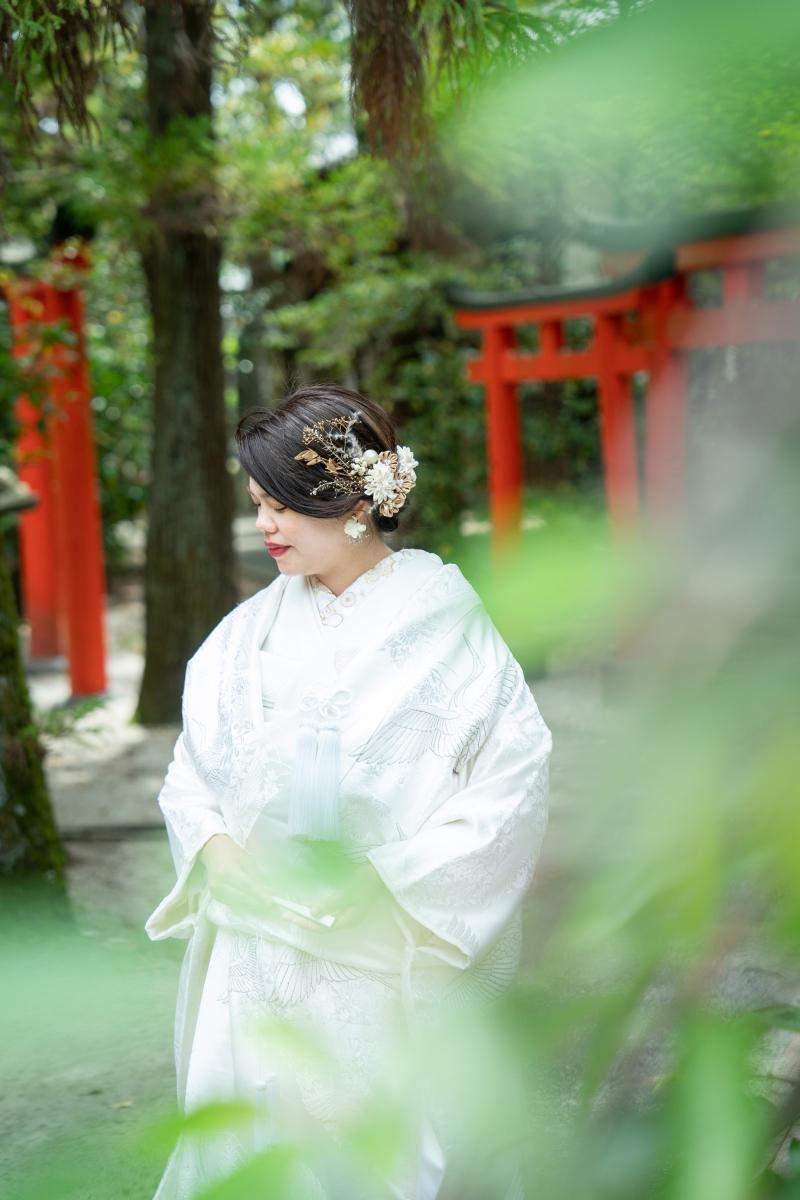 白無垢も豊富に揃っております