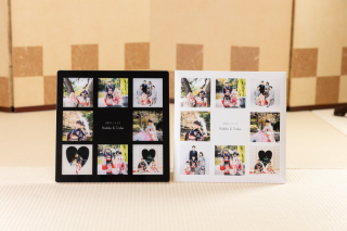 8コマパネル アクリルとクッションと