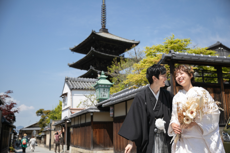 シーズン以外で!京都も琵琶湖も撮影したい!京都滋賀コラボ 衣装2点でロケ地2箇所 移動延長料金込み→158,000円