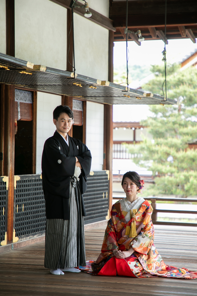 <お寺に行こう>選べるお寺プラン 衣装1点2時間撮影付き155,000円(使用料込み)※お寺により多少変動