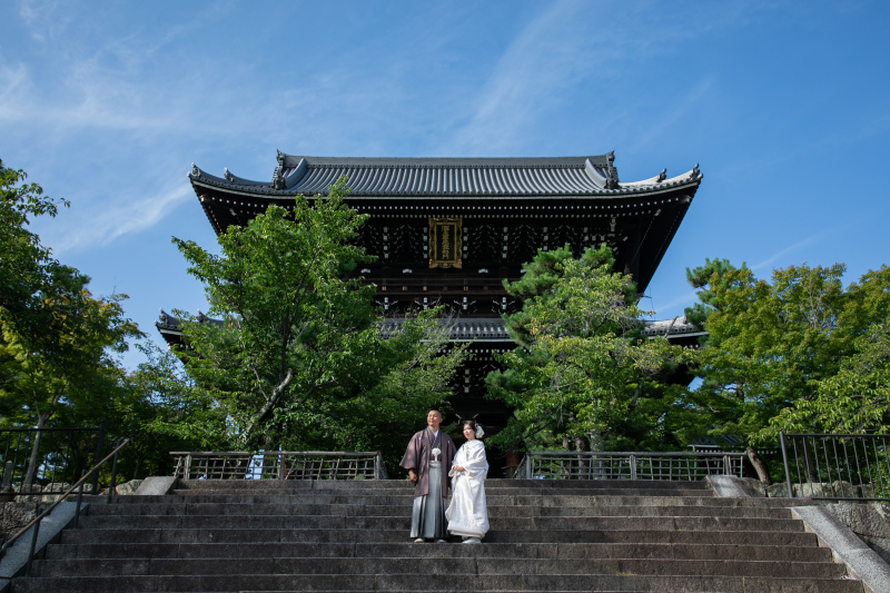 <お寺に行こうプラン>衣装1点 金戒光明寺に行こう! ご祈願&お札付き ここにしかない虎の絵と素敵なお庭で 168,000円