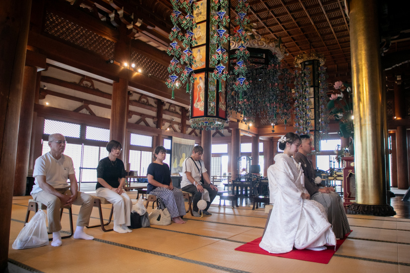 <お寺に行こうプラン>衣装1点 金戒光明寺に行こう! ご祈願&お札付き ここにしかない虎の絵と素敵なお庭で 168,000円