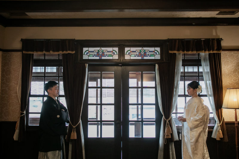 ＜京町家付きプラン＞祇園か八坂ロケと選べる京町家プラン　白無垢色打掛両方で町家利用料込み１５万円　京都満喫間違い無し