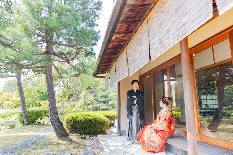 <夏でも涼しく!>〜9月末まで☆白・色両方OK新婦衣装2点2カ所ロケ→15万円程度から!