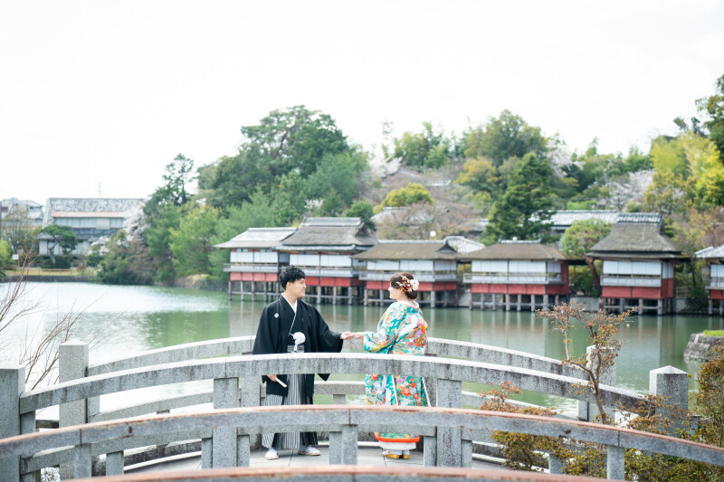 あざらし京都ツアー 白無垢と色打掛両方で巡る京都旅 ロケ地の組み合わせから選ぼう! 149,800円