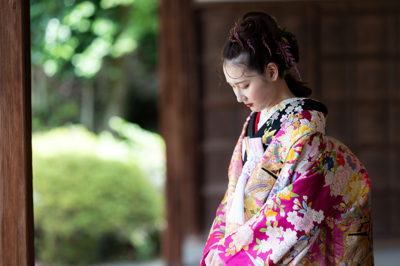 モニター募集　1月-2月末まで 引振袖&times;打掛の２点プラン　本振袖活用プロジェクト　　178,000円&rarr;135,000円