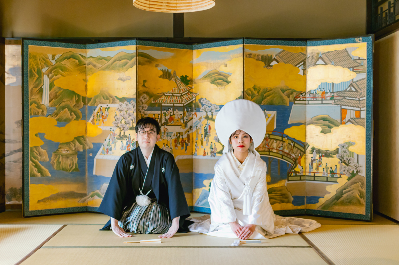 ＜選べるロケ秋＞11月16〜12月10日撮影☆白・色両方OKロケプラン-新婦衣装2点2カ所ロケ&rarr;158,000円打掛追加料金なし