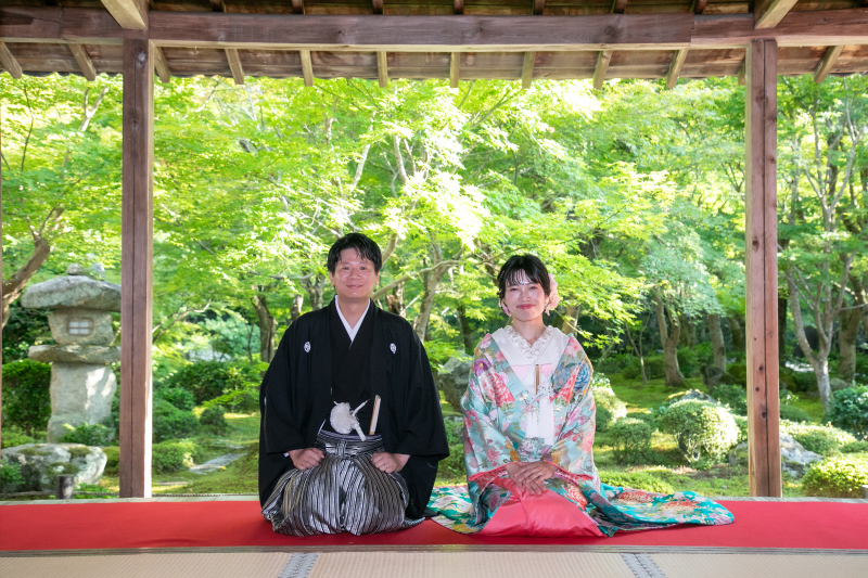 <お寺に行こう>選べるお寺プラン 衣装1点2時間撮影付き155,000円(使用料込み)※お寺により多少変動