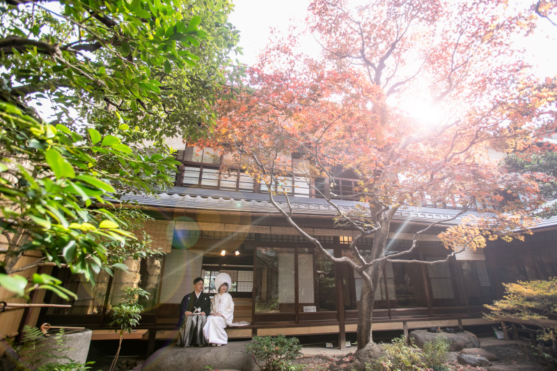 <お試しプラン>秋は終わらない?12月10日-12月末まで 衣装1点、ロケ地2ヶ所 10万2千円 白無垢色打掛どれでもOK!
