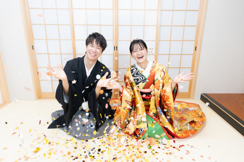 モニター募集　1月-2月末まで 引振袖&times;打掛の２点プラン　本振袖活用プロジェクト　　178,000円&rarr;135,000円