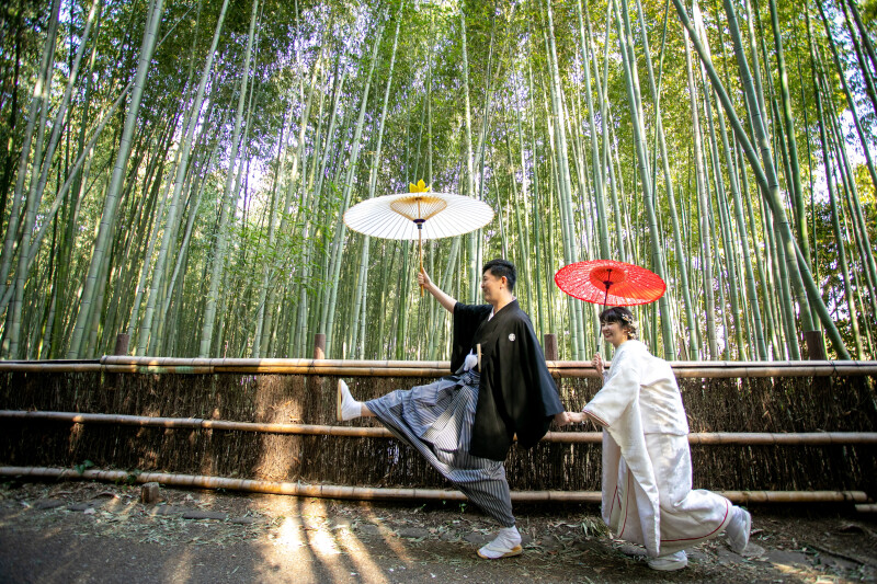 <選べるロケ地>4月10日〜5月末 春のお花と新緑狙い 新緑が綺麗!衣装2点2ヶ所ロケ →135,000円