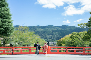 ＜お試しプラン＞夏は終わり？プラン　9月から10月10日まで　衣装１点、ロケ地２ヶ所　　→10万円！白無垢色打掛どれでもOK！